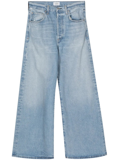 Beverly High-Rise Wide-Leg Jeans