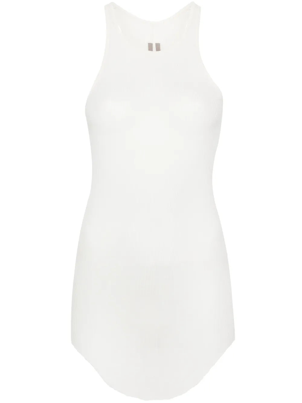 Fine-Ribbed Tank Top