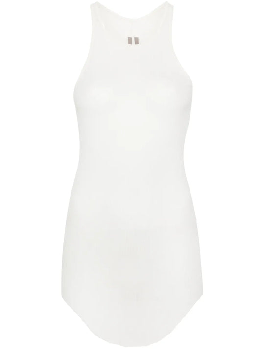 Fine-Ribbed Tank Top