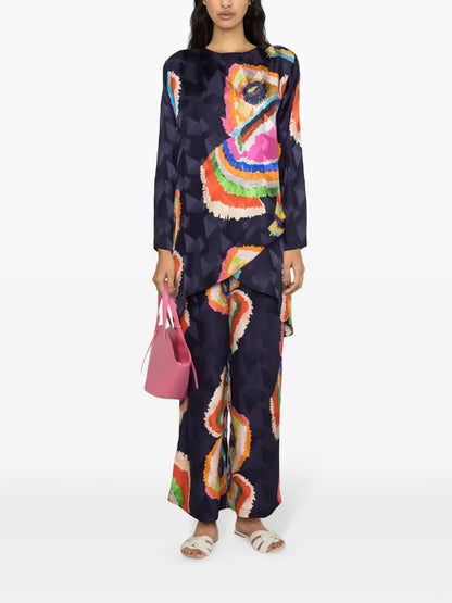 Nala Silk Tunic Blouse