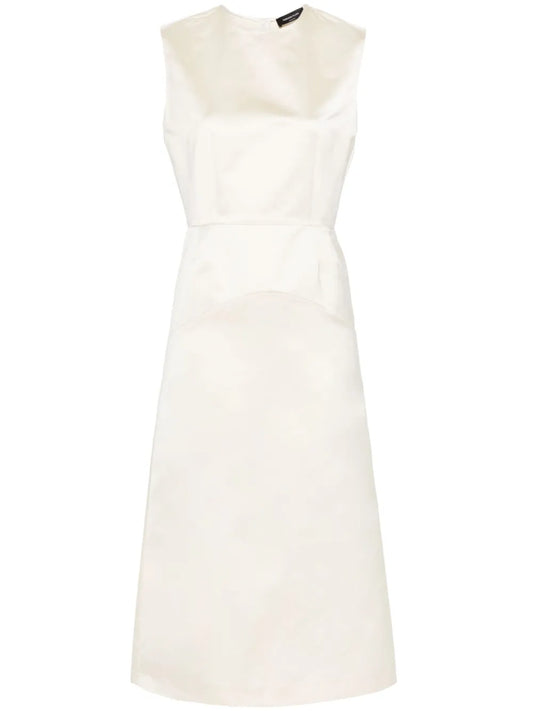 Satin Midi Dress