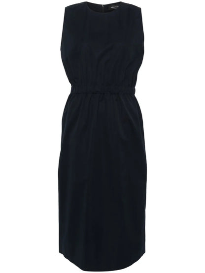 Sleeveless Cotton Midi Dress