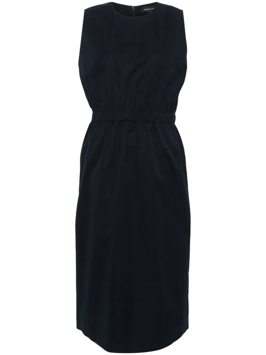 Sleeveless Cotton Midi Dress