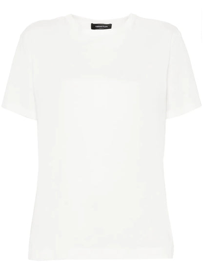 Panelled Cotton T-Shirt