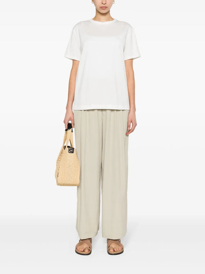 Panelled Cotton T-Shirt