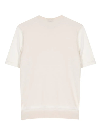 Panelled Cashmere-Blend Top