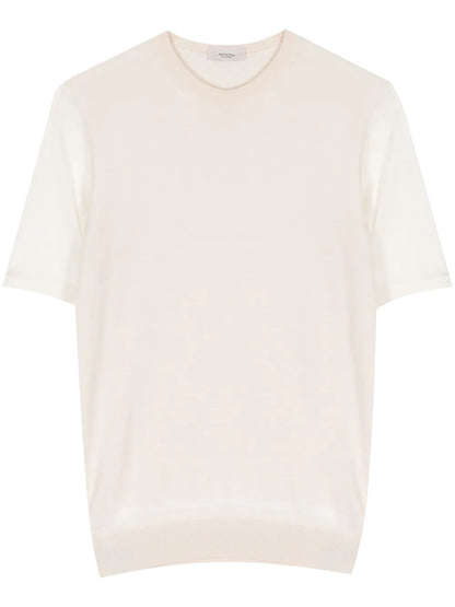 Panelled Cashmere-Blend Top