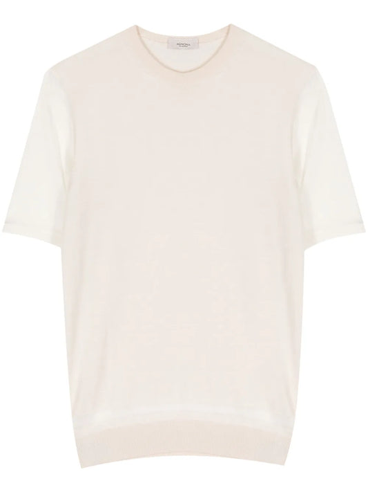 Panelled Cashmere-Blend Top