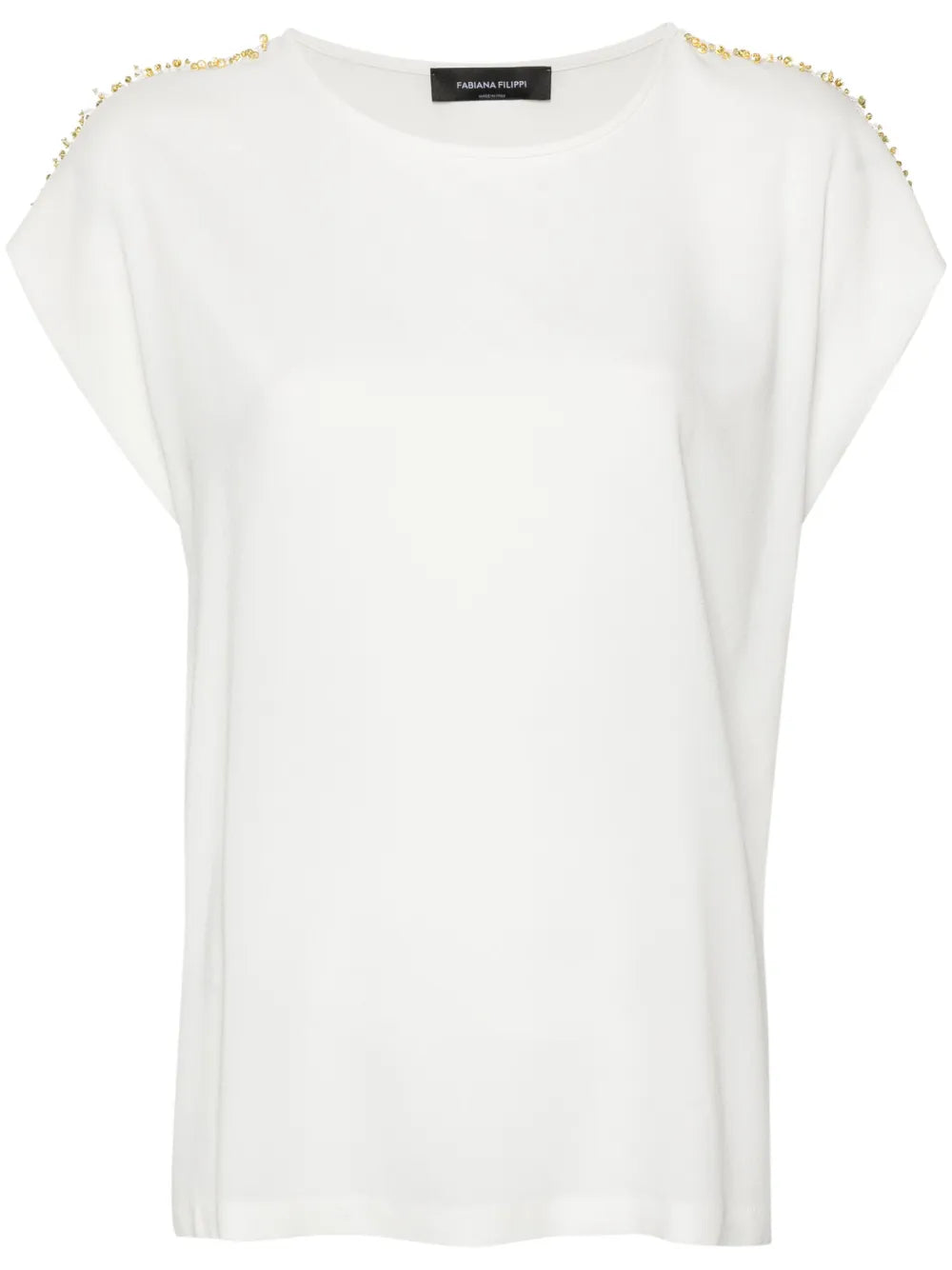 Bead-Embellished Blouse