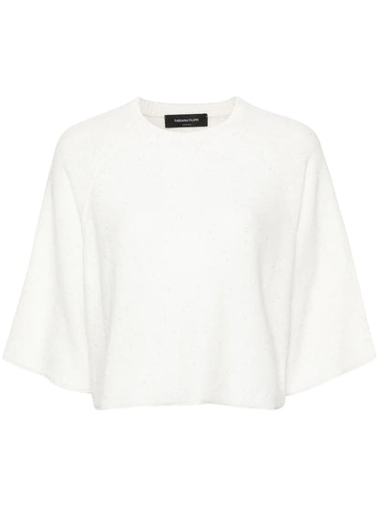 Sequin-Embellished Jumper