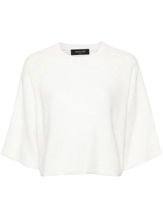 Sequin-Embellished Jumper