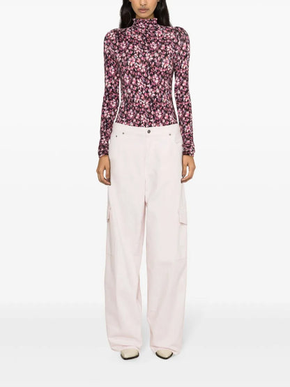 Bethany Wide-Leg Cargo Jeans