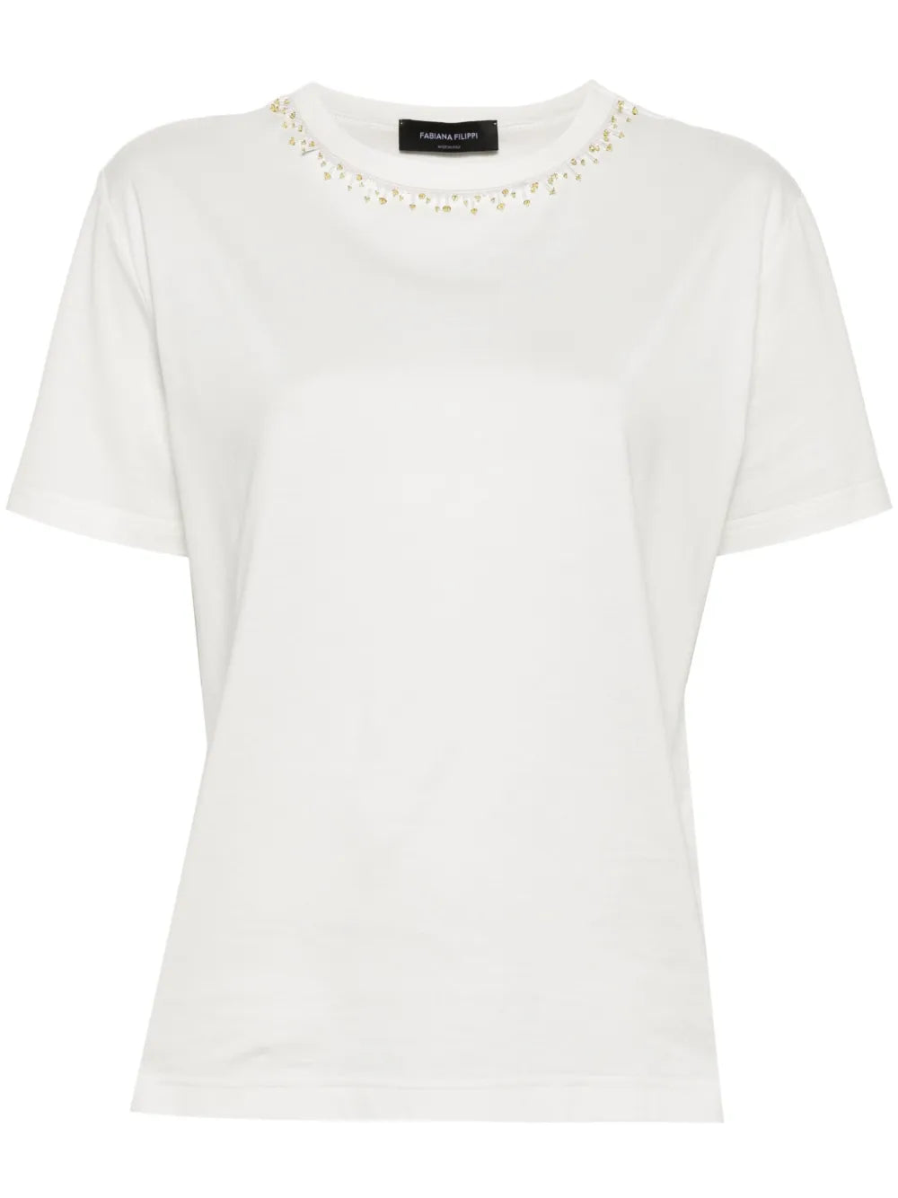 Bead-Embellished T-Shirt