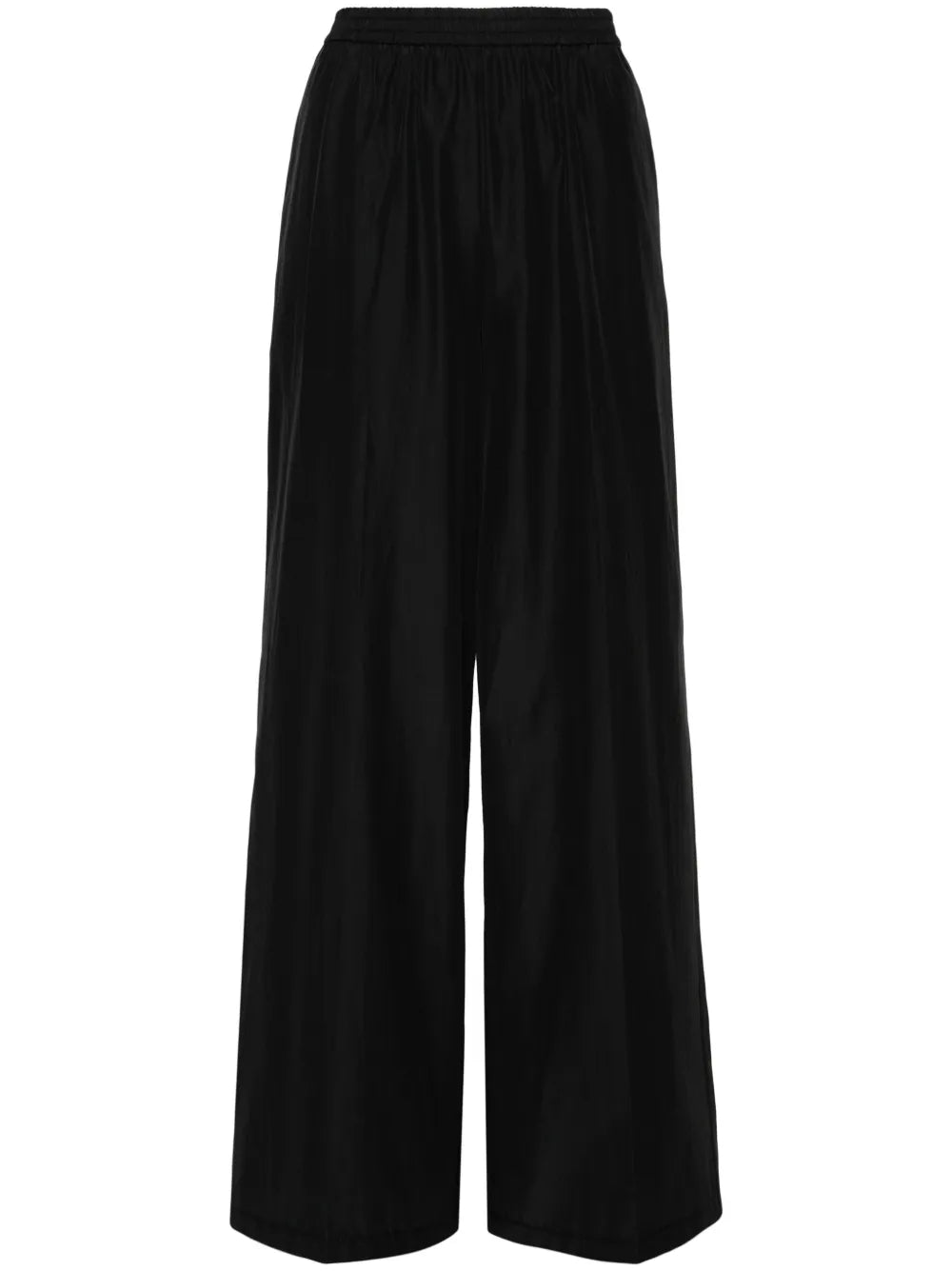 High-Waisted Wide-Leg Trousers