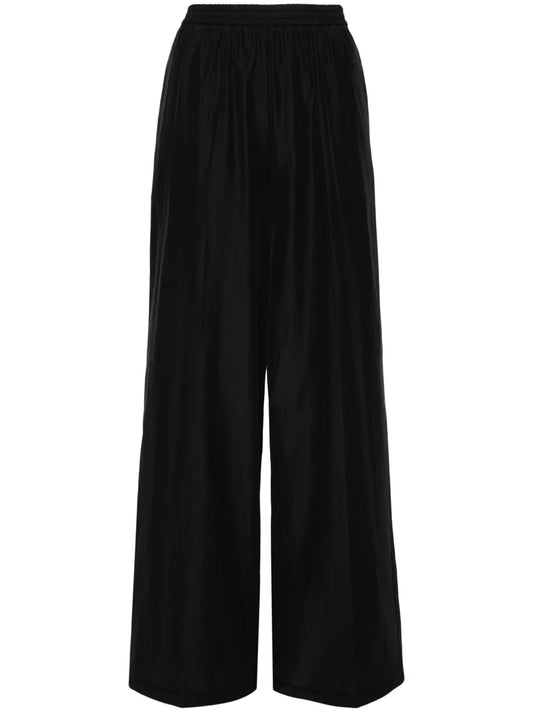 High-Waisted Wide-Leg Trousers