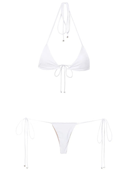 Halterneck Triangle Bikini