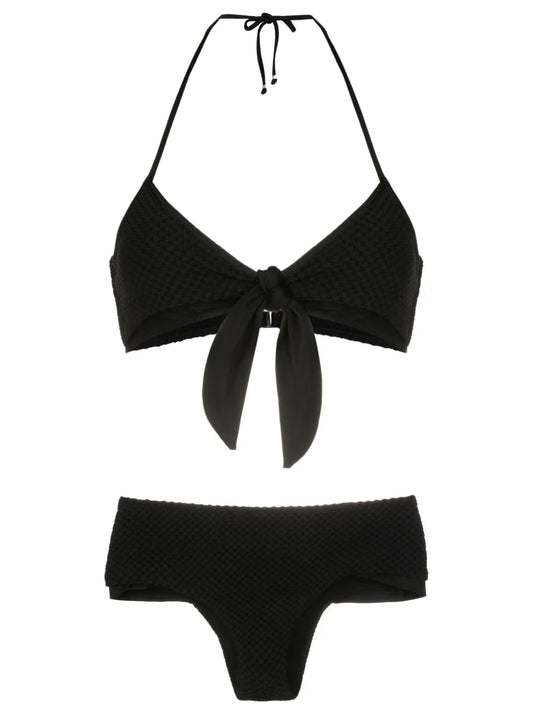 Bow-Embellished Bikini