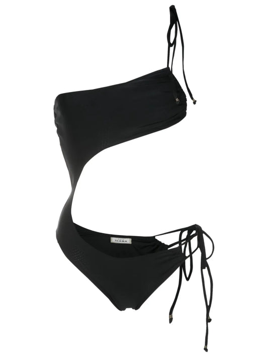 Asymmetric One-Piece Swimsuit