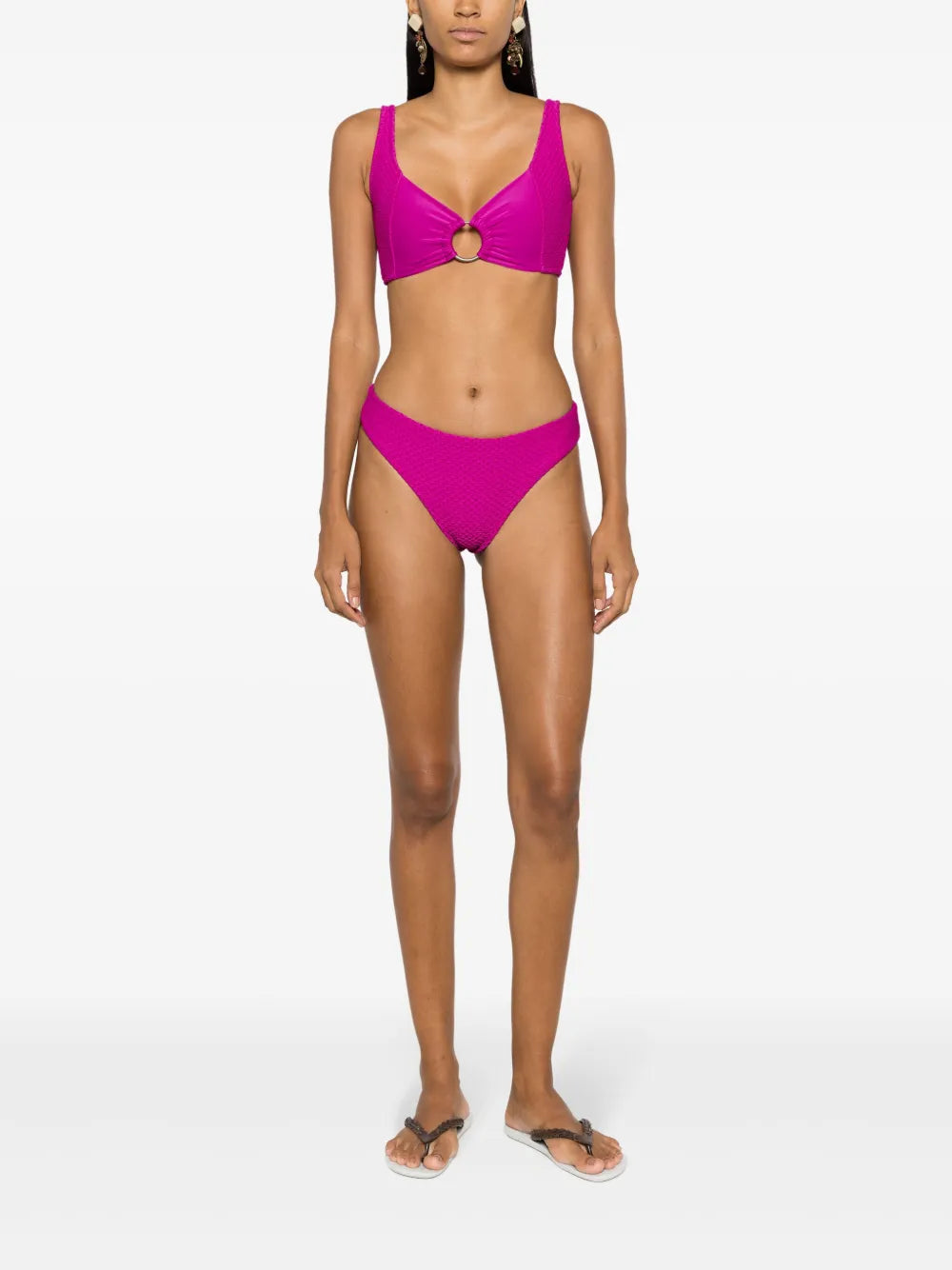 Ring-Embellished Bikini