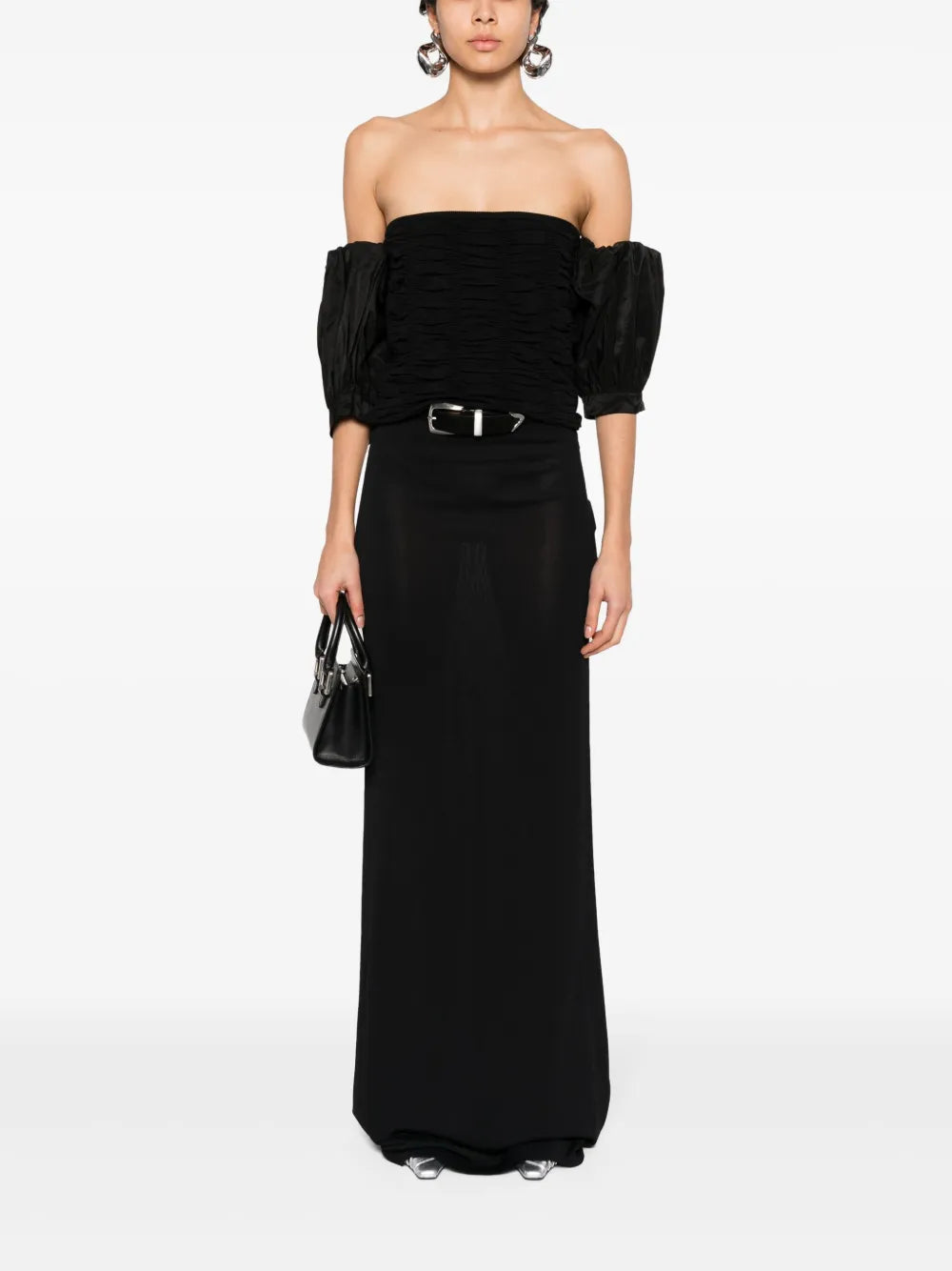 Off-Shoulder Ruched Top