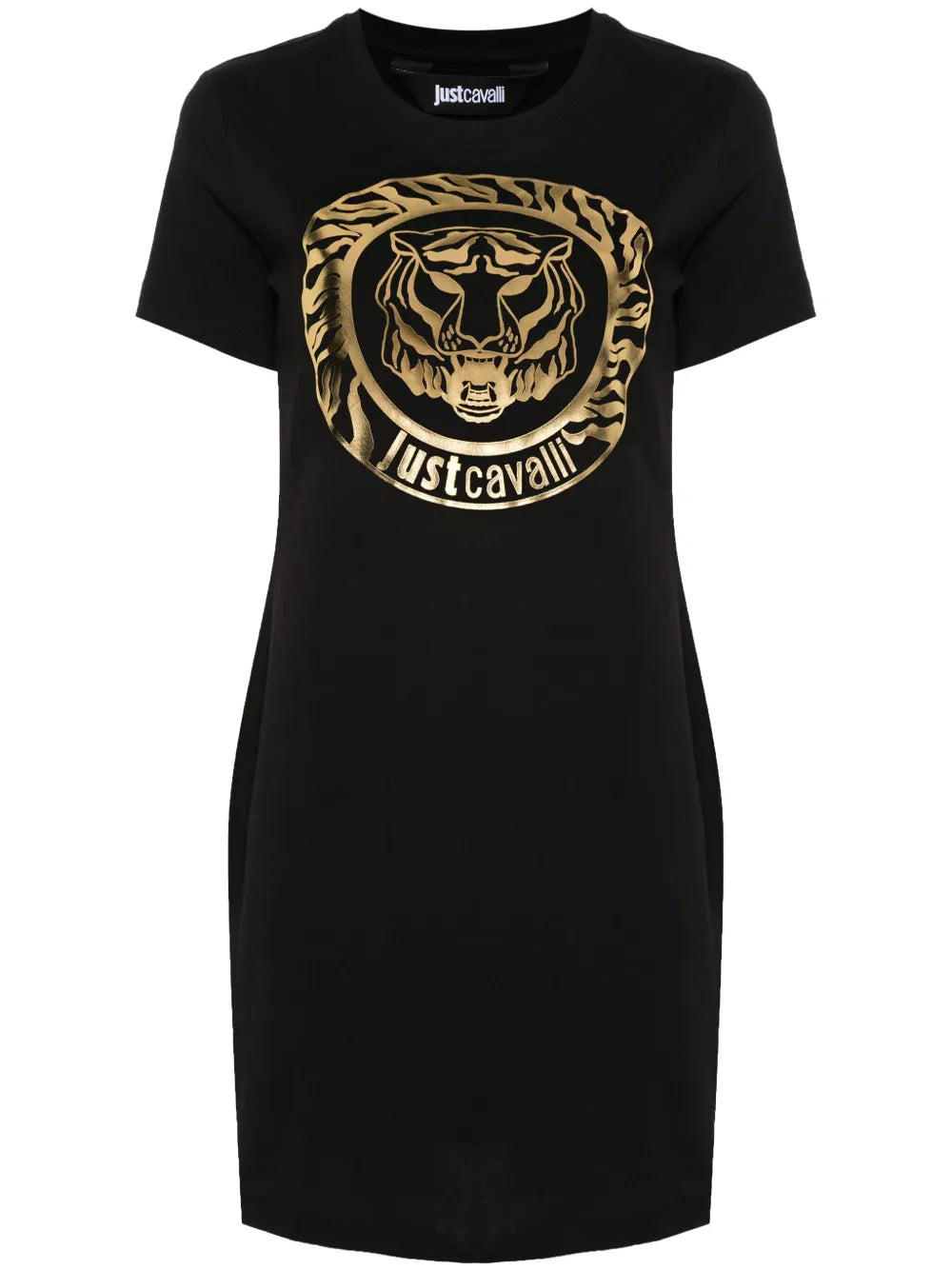 Tiger Head-Print T-Shirt Dress