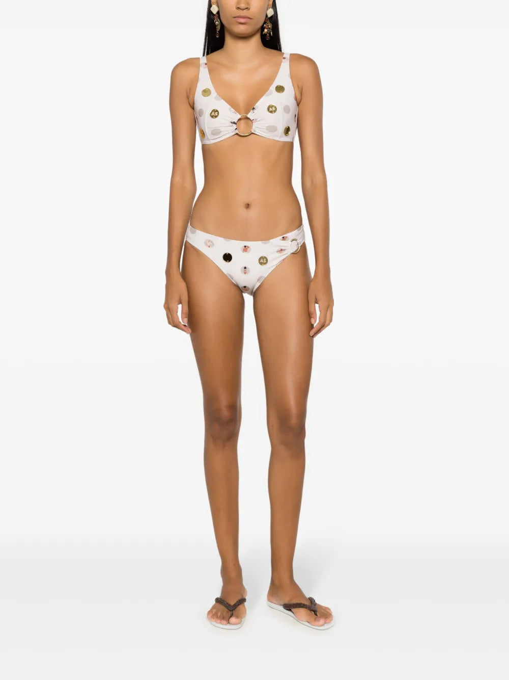 Graphic-Print Bikini