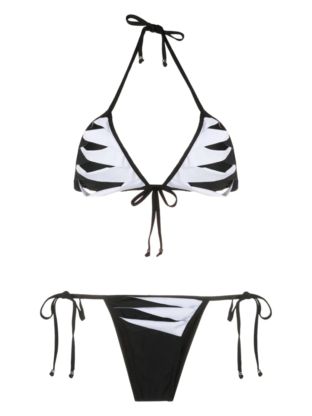 Cut-Out Triangle Bikini