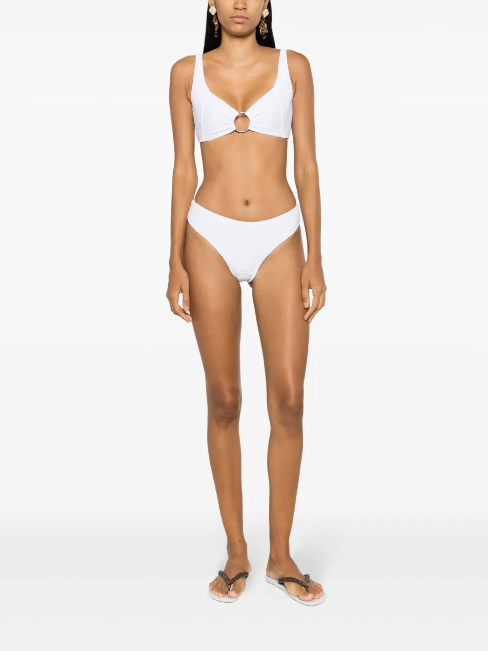 Ring-Embellished Bikini