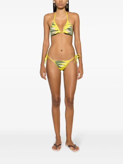 Cut-Out Triangle Bikini
