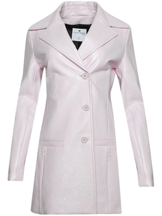 Heritage Vinyl Faux Leather Coat