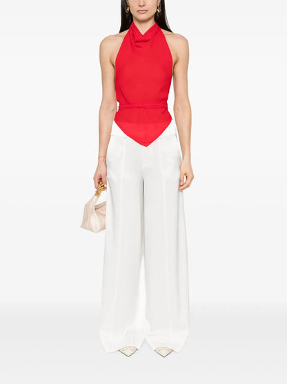 Mame Wide-Leg Trousers