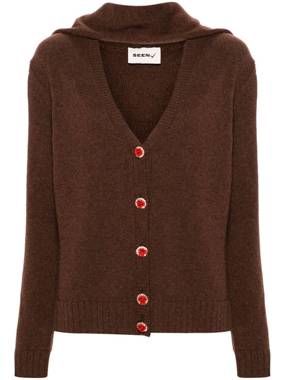Nostalgia Hooded Cardigan