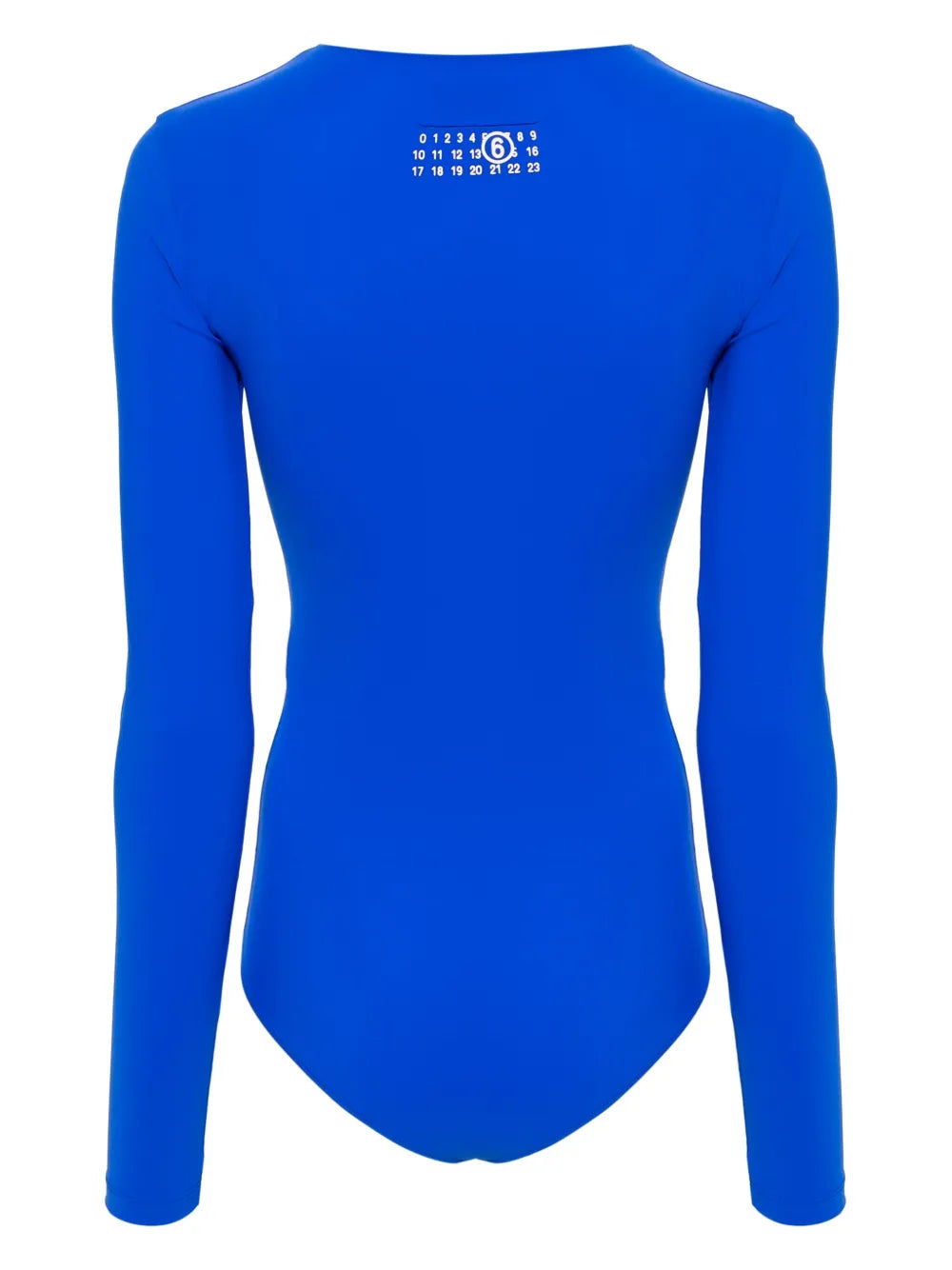 Numbers-Print Long-Sleeve Bodysuit