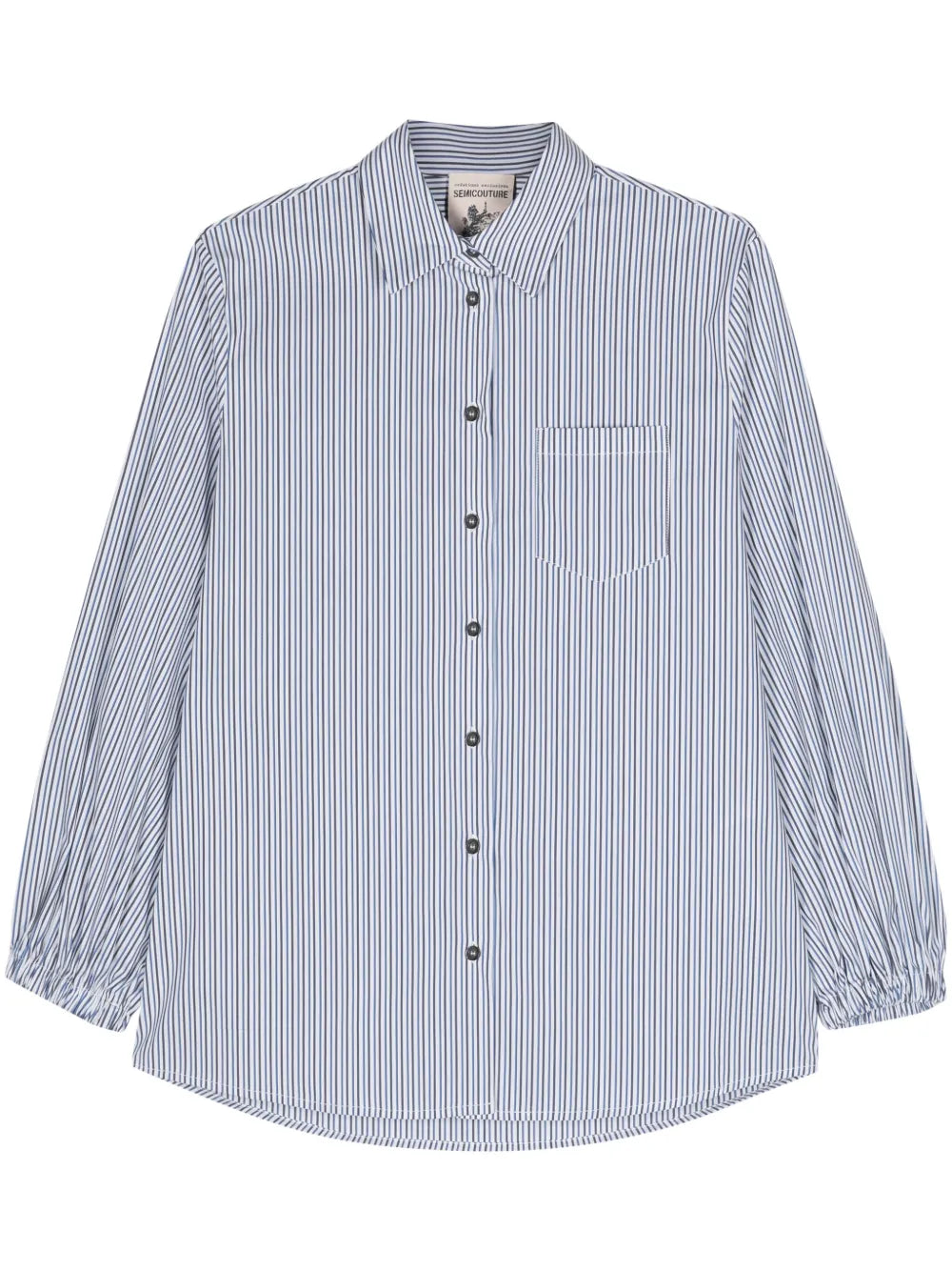 Striped Poplin Shirt