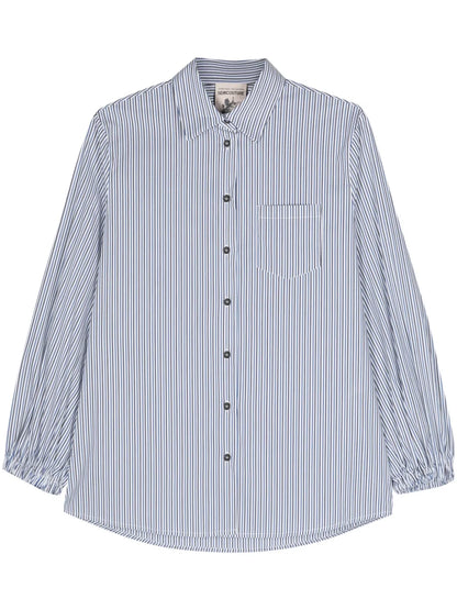 Striped Poplin Shirt