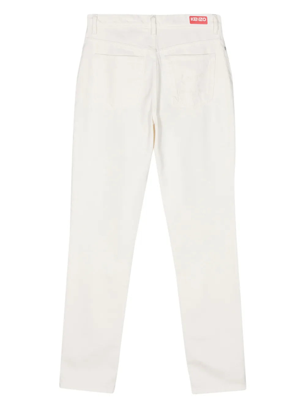 Mid-Rise Tapered-Leg Jeans