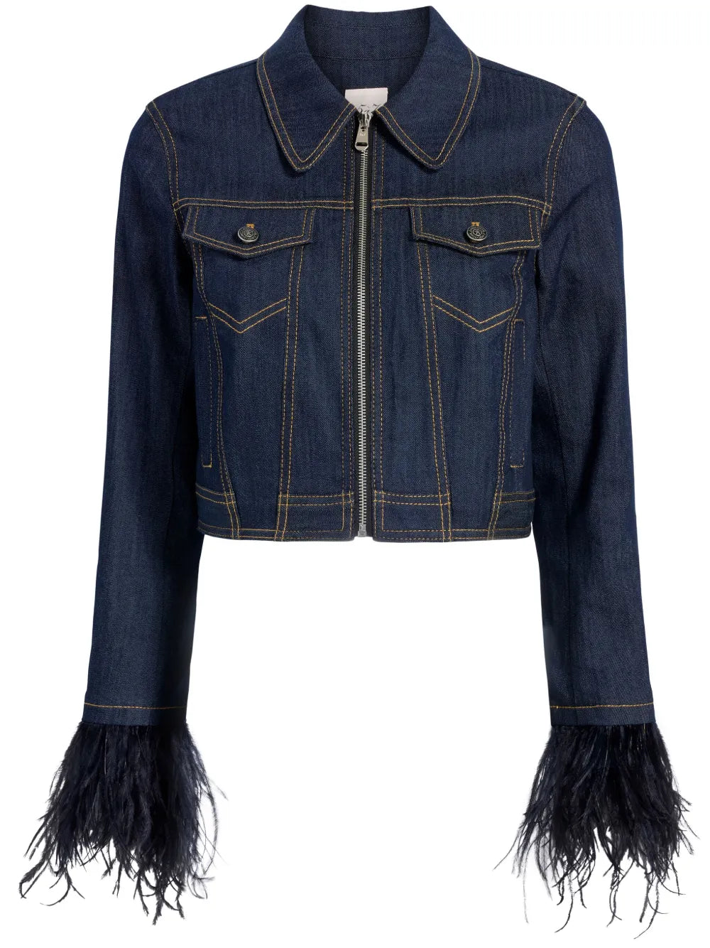 Luca Cropped Denim Jacket