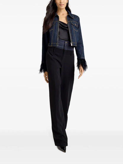 Luca Cropped Denim Jacket