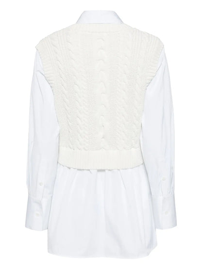 Layered Long-Sleeve Shirt