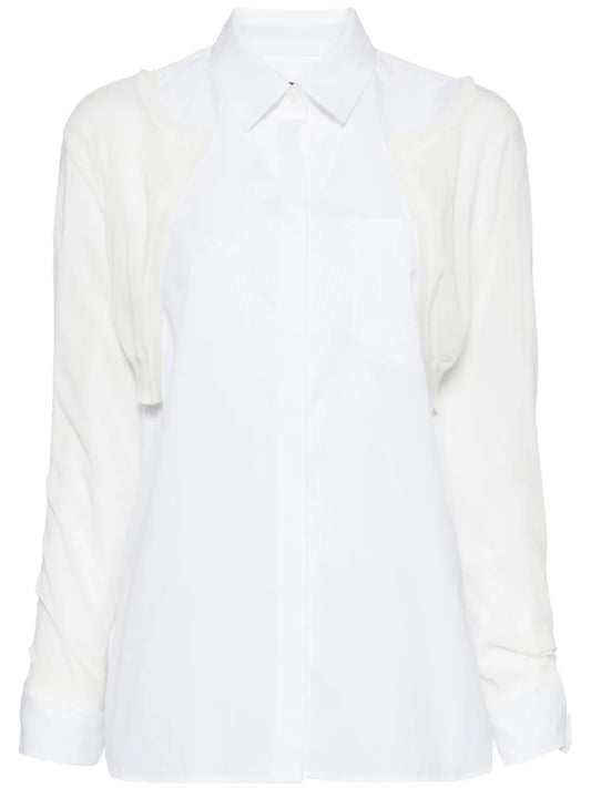 Layered Long-Sleeve Shirt