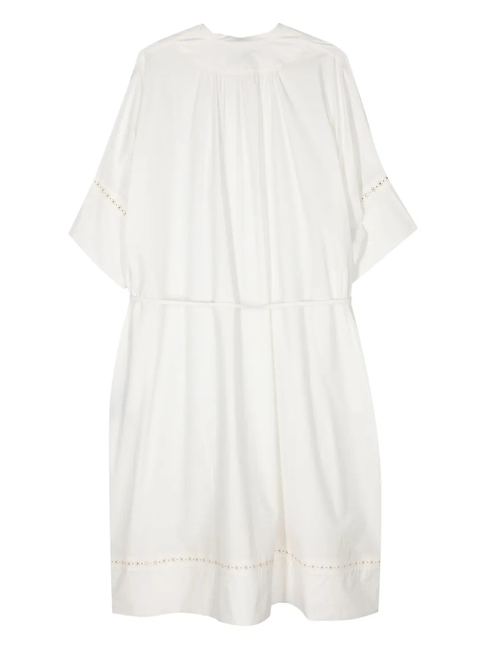Poplin Midi Dress