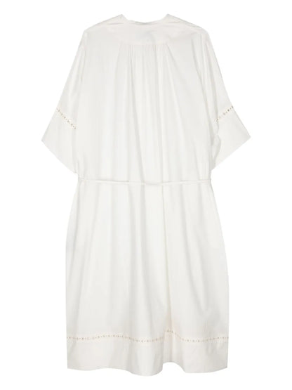 Poplin Midi Dress