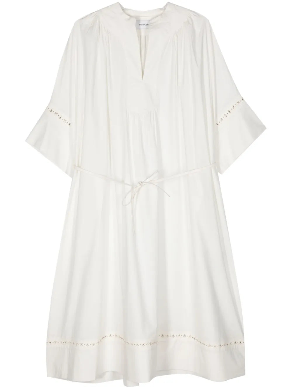 Poplin Midi Dress
