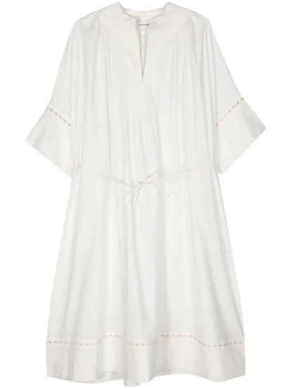 Poplin Midi Dress