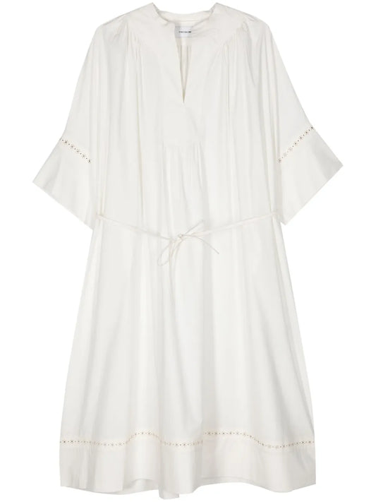 Poplin Midi Dress