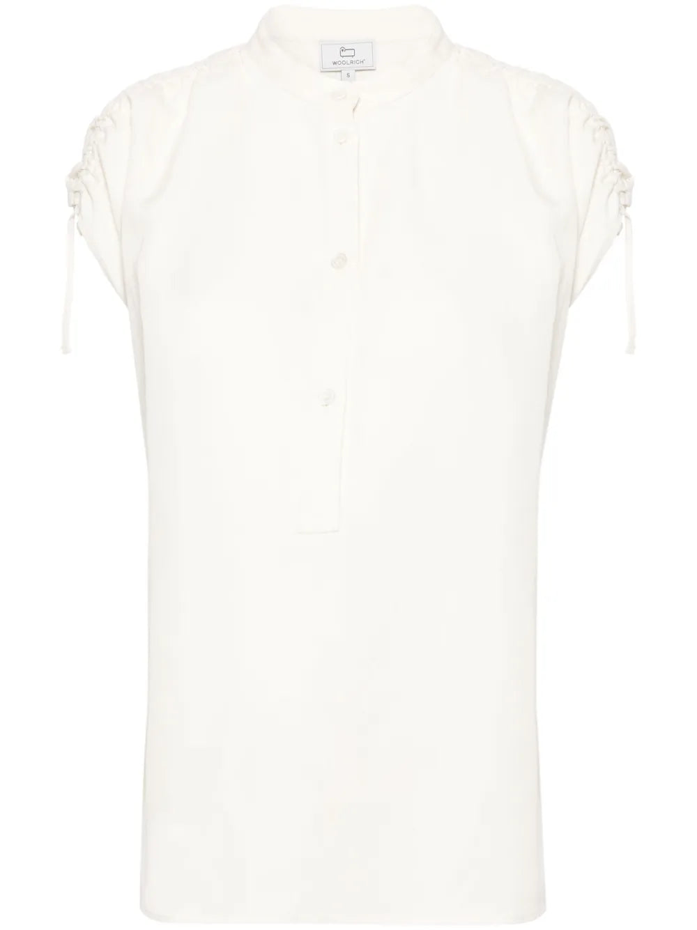 Ruched Sleeveless Shirt