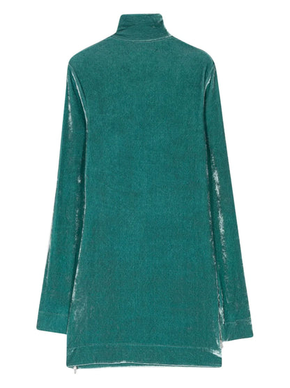 Crushed-Velvet Top