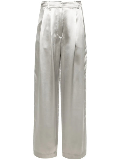 Vione Silk-Blend Trousers