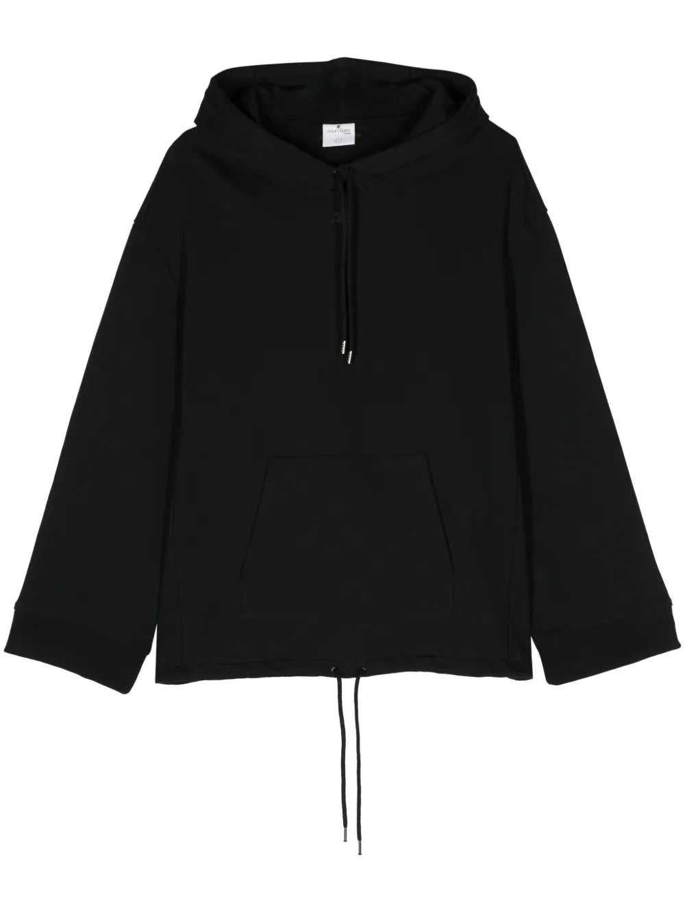 Logo-Patch Cotton Hoodie