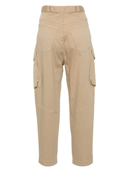 Tapered-Leg Cargo Trousers